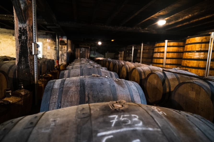 whisky barrels