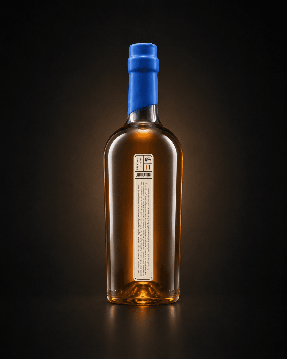 Wagging Finger Single Malt Whisky 3e editie — achterlabel